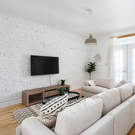 Apartmán Chic Mile-End 3Br Getaway - Free Parking, Sleeps 8 Montreal Exteriér fotografie