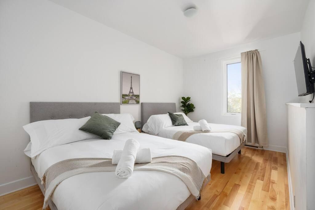 Apartmán Chic Mile-End 3Br Getaway - Free Parking, Sleeps 8 Montreal Exteriér fotografie