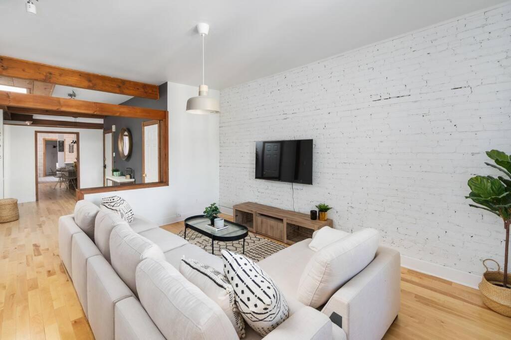 Apartmán Chic Mile-End 3Br Getaway - Free Parking, Sleeps 8 Montreal Exteriér fotografie